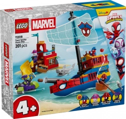 Konstruktorius „Spidey“ komandos piratų laivas