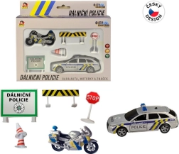 Greitkelių policijos rinkinys City Collection su garsu ir šviesa