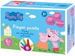 Pirštų dažai ASTRA Kiaulytė Peppa 6×20 ml