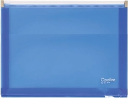 Dokumentų vokas su užtrauktuku A4, mėlynas