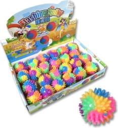 Masažinis kamuoliukas su mirksinčia šviesa