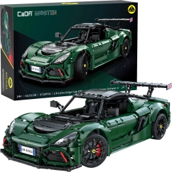CaDA konstruktorius sportinis automobilis LOTUS Exige Cup 430 1:8, tamsiai žalias, 3730 detalių