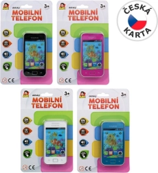 Vaikiškas mobilusis telefonas su baterijomis, 11 cm