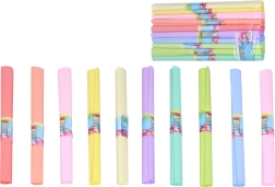 Pastelinis krepinis popierius 50 × 200 cm