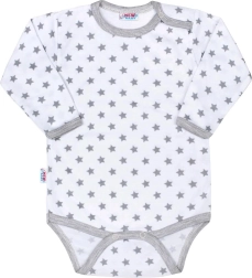 Kūdikių smėlinukas New Baby Classic II, pilkas su žvaigždutėmis