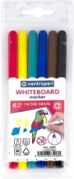 CENTROPEN žymekliai baltosioms lentoms – rinkinys 6 vnt.
