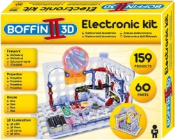 Boffin II 3D elektronikos konstruktorius su 3D efektais ir projektoriumi