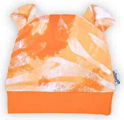 Nicol Tomi infant cotton cap orange