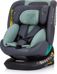 Chipolino automobilinė kėdutė Supreme i-Size 40–150 cm Isofix 360 – Pastelinė