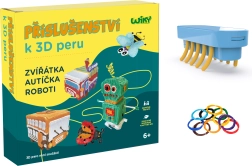 Bėgiojantys gyvūnėliai 3D rašikliui WIKY – čekų pakuotė