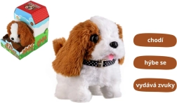 Teddies Dog Max – interactive plush puppy with sounds