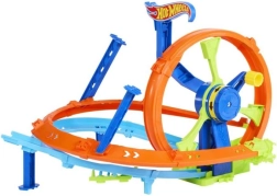 Racing turbo loop hot wheels – stunt set with booster