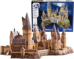 3D popierinis galvosūkis HARIO POTTERIO Hogvartso pilis 4D Build