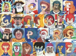 Ravensburger dėlionė Abėcėlė veiduose, 500 detalių