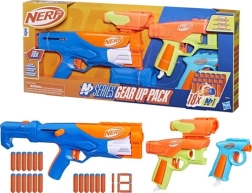 Nerf N Series Gear Up Pack – blaster set (rifle and 2 pistols) with 18 darts
