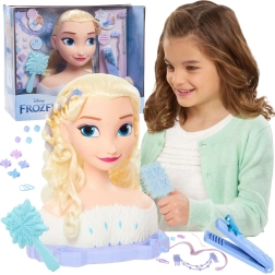 Stilinga galva ELSA iš Disney Frozen Deluxe su priedais