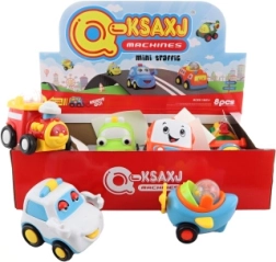 Kūdikių transporto priemonės su inerciniu mechanizmu