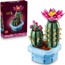 Žydintis kaktusas LEGO Botanicals – dekoratyvinis konstruktorius
