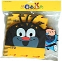 Children’s Growth Chart Mole – yellow, foam, 5 pieces