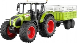 RC traktorius CLAAS Arion 660 su išverčiamu priekaba 1:24