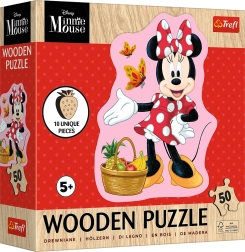Medinė dėlionė „Disney Minnie“, 50 detalių