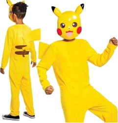 Vaikiškas kostiumas POKEMON Pikachu 127–136 cm (7–8 metų)