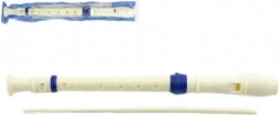 Plastikinė sopraninė fleita 33 cm su valikliu