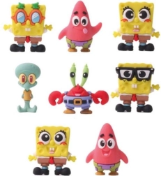 Spongebob Buddies 3D PVC figūrėlė