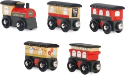 Le Toy Van medinis traukinukas Royal Express su vagonais