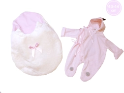 Drabužėliai lėlei New Born su dinozauro dizainu