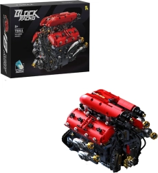 V8 turbininio variklio konstruktorius – 1370 dalių