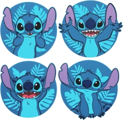 „Disney Stitch“ silikoninių padėkliukų rinkinys (4 vnt.)