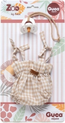 Drabužėliai beždžioniukui kūdikiui REBORN 32 cm su čiulptuku