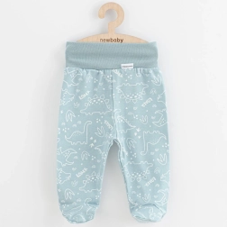 Baby footed pants New Baby Classic II dino mint