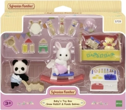 SYLVANIAN FAMILIES vaikų žaidimų kambarys – rinkinys su figūrėlėmis ir priedais