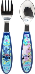 Vaikiški stalo įrankiai su Stitch motyvu