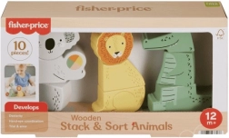 Fisher-Price mediniai gyvūnėliai – konstruktorius ir rūšiuoklė