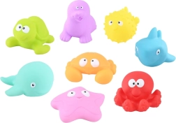 Vandens gyvūnėliai – rinkinys 4 vnt., 8 cm, 2 variantai