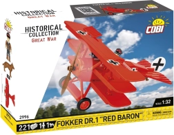 Lėktuvo konstruktorius Fokker DR.1 Red Baron – 221 detalė