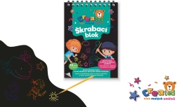 Išbraižomi spalvoti lapeliai užrašams 10×14 cm, 10 vnt.