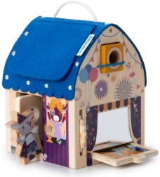 Lilliputiens Wooden House Full of Optical Illusions