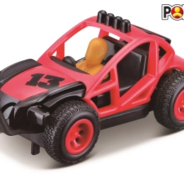 Polistil Desert Rally raudonas modelis 1:43 autodromams