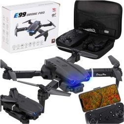 Sulankstomas RC dronas E99 Pro su dviguba 720p kamera ir headless režimu