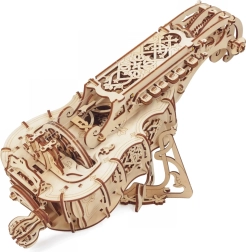 Ugears mechaninė medinė ninerė (hurdy-gurdy) – konstruktorius