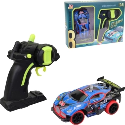 RC lenktyninis automobilis 2,4 GHz 1:32 su LED, 13 cm