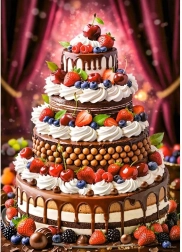 Cherry Pazzi Balanced Diet Puzzle 1000 Pieces