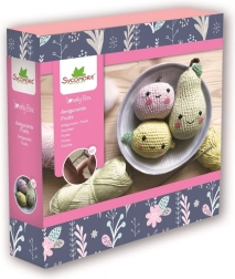 Lovely box nerti vaisiai – amigurumi kūrybinis rinkinys