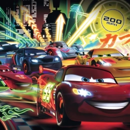 Ravensburger dėlionė „Automobiliai: neoninės šviesos“ XXL, 100 detalių