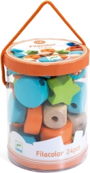 Djeco Wooden Bead Shapes