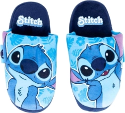 Disney Stitch mergaitiškos kambarinės šlepetės mėlynos EU 28/29